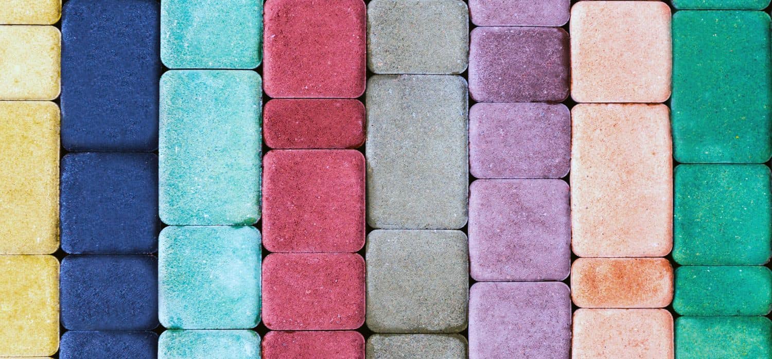 TileGreen’s sustainable building materials made from plastic waste, including interlocking paving tiles and other construction products.