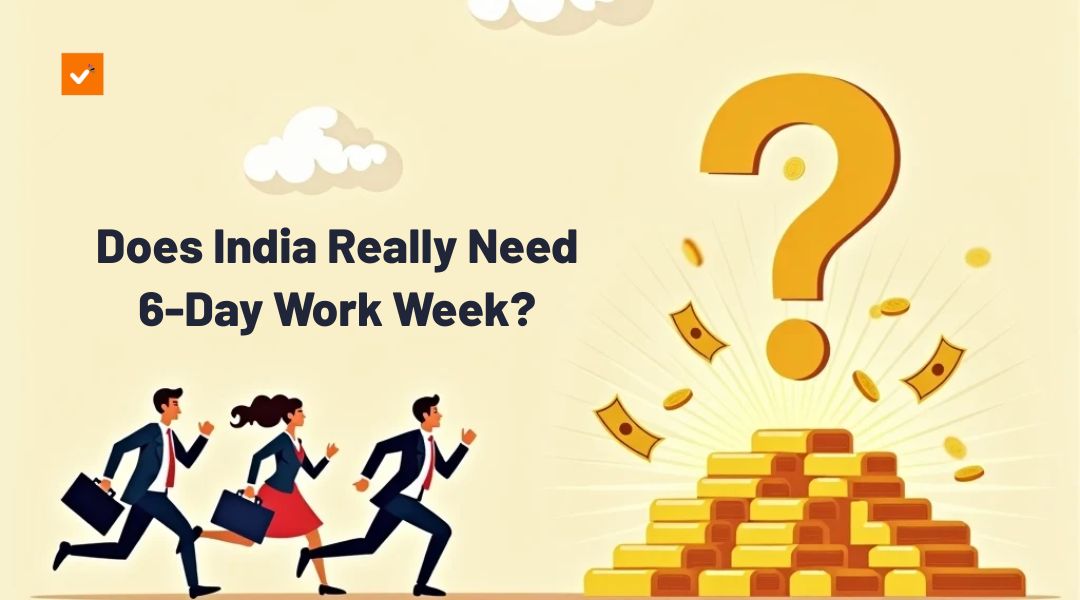 6 Days Work Week India blog banner